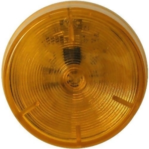 Peterson Manufacturing 163A Amber 2.5 Round Led Clearance Light - All