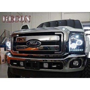 Recon Accessories 264272Bkcc Headlight Assembly - All