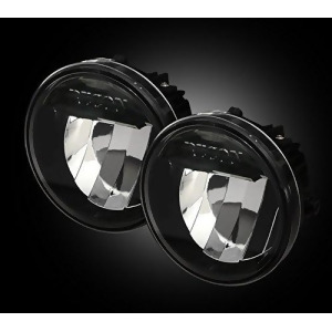 Ford 09-14 F-150 Excluding Raptor Led Fog Lights 2-Piece Set Replaces Both Oem Ford F-150 09-14 Fog Lights Smoked - All