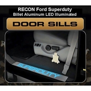 Recon 264121Fd Illuminated Door Sill Kick Plate - All