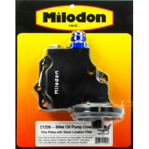 Milodon 21205 Billet Aluminum Oil Pump Cover - All