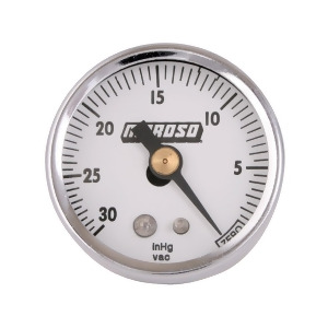 Moroso 89610 1.5 Diameter Vacuum Gauge - All
