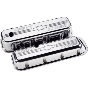 Billet Specialties 96122 Bbc Tall Chevy Power Valve Covers Polished - All