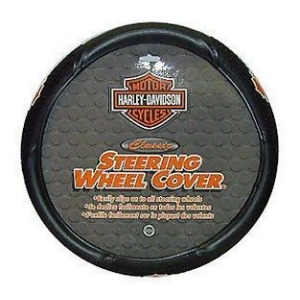 Plasticolor 6340 Harley-Davidson Style Steering Wheel Cover - All