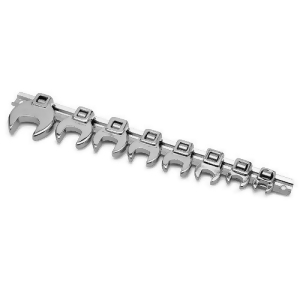 Wilmar W453 10-Piece Sae Open End Crowfoot Wrench Set - All