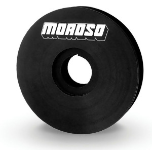 Moroso 23523 4 V-Belt Crankshaft Pulley - All