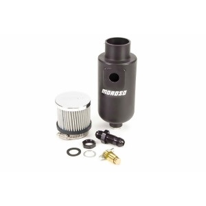 Moroso 85404 8An Fitting Breather Tank 1 Quart Capacity - All