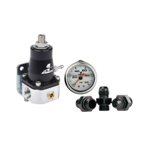 Aeromotive Fuel System Regulator Kit 1 13129 Efi Bypass Regulator 3 15606 F - All
