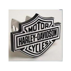 Plasticolor 2238 Harley-Davidson Brushed Aluminum Hitch Cover - All
