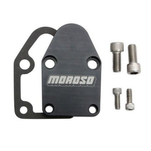 Moroso 65395 Fuel Pump Block-Off Plate For Sbc - All