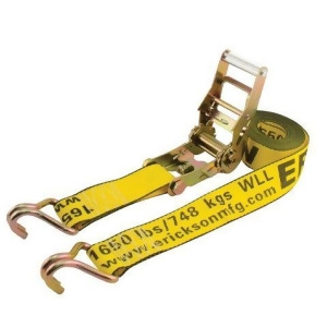 Erickson Tie Straps Ratchet Strap 2 X25' 4000 Lb #02400 - All