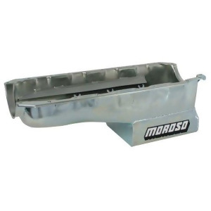 Moroso 20408 Oil Pan Bbc Flat Side Wit - All