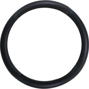 Pilot Automotive Sw-101 Genuine Black Leather Steering Wheel Cover - All