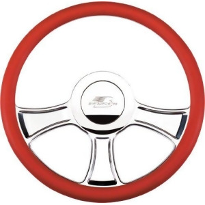 Billet Specialties 30765 14 Chicayne Half Wrap Billet Steering Wheel - All