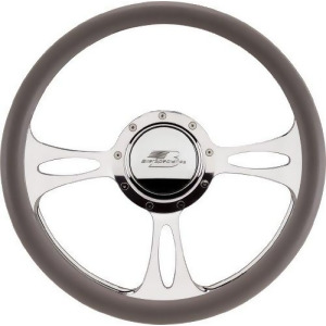 Billet Specialties 30175 14 Fast Lane Half Wrap Steering Wheel - All