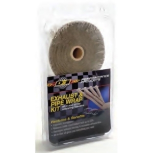 Exhaust Pipe Wrap Kit Titanium - All