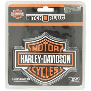Plasticolor 2216 Harley-Davidson Full-Color Aluminum Hitch Plug - All