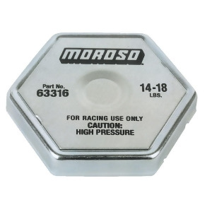 Moroso 63316 16 Lbs. Radiator Cap - All