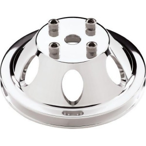 Billet Specialties 78110 Sbc/Bbc 1 Grv Wp Pulley For Lwp Polished - All