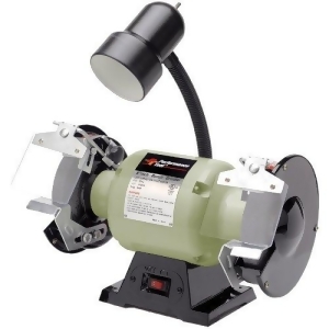 Performance Tool Wilmar W50001 1/2 Hp Motor 6-Inch Bench Grinder With Light - All