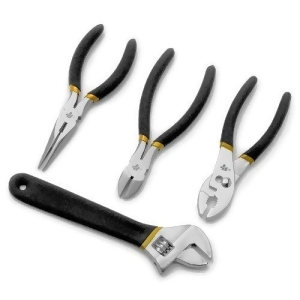 Wilmar W1070 4-Piece Combination Pliers And Wrench Set - All