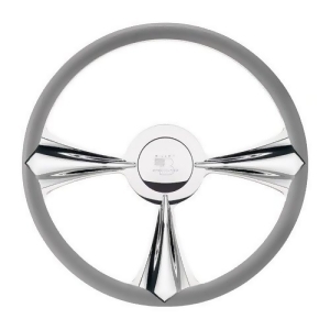 Billet Specialties P34092 15.5 Stiletto Half Wrap Profile Steering Wheel - All