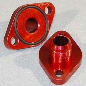Meziere Wp8012Anr Bbc #12 Water Pump Port Adapters Red 2Pk - All