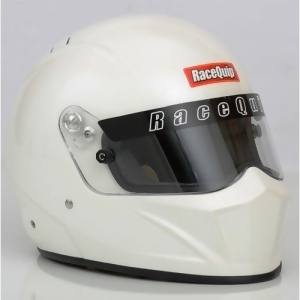 Racequip 283115 Gloss White Large Vesta15 Full Face Helmet Snell Sa-2015 Rated - All