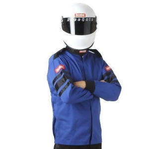Racequip 111026 111 Series X-Large Blue Sfi 3.2A/1 Single Layer Driving Jacket - All
