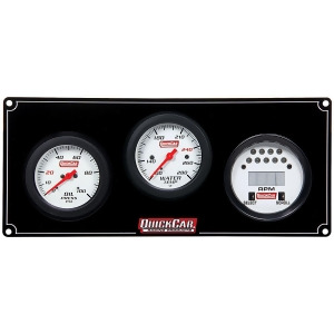 Quickcar Racing Products 61-7031 Extreme 2-1 Gauge Panel - All