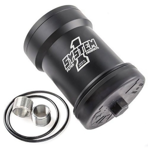 System One 209-512B 10-Micron No Bypass Billet Fuel Filter - All