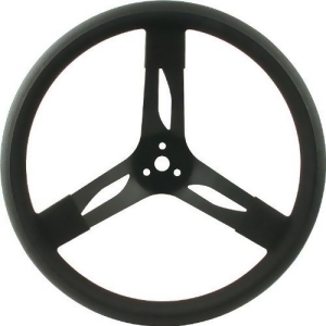 Quickcar Racing Products 68-003 15In Steering Wheel Stl Black - All