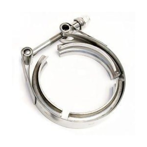 Vibrant 1494C Stainless Steel V-Band Clamp For 5 Flange - All