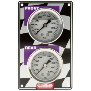 Quickcar Racing Products 61-101 Mini Brake Bias Gauge Panel - All