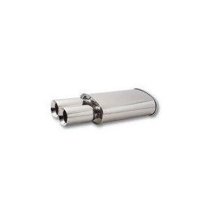 Vibrant 1047 Streetpower Oval Muffler With Tip - All