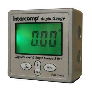Intercomp 102144 Digital Angle Gauge With Magnetic Base - All