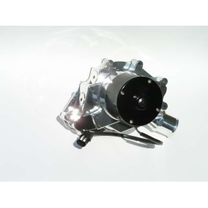 Meziere Wp311U Polished Billet Hi-Flow Electric Water Pump For Small Block Ford - All