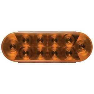 Optronics Stl-72At Led Taillight Only 6 Oval Amber - All