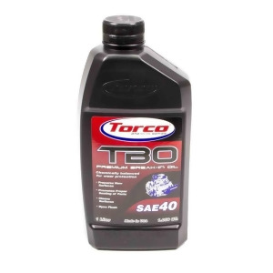 Torco A100040Ce Tbo 40W Premium Break-In Oil 1 Liter Bottle - All