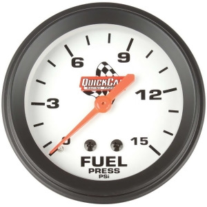 Quickcar Racing Products 611-6000 2-5/8 Diameter Fuel Pressure Gauge - All