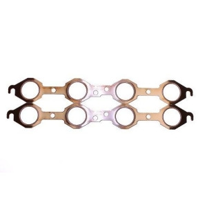 Sce Gaskets 4019 Pro Copper Header Gaskets for Chevrolet Ls1-ls6 V8 with stock manifolds or 1.75 round header opening - All