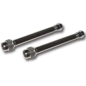 Pacific Dualies 18099 3 Inch Straight Valve Stem Extension Set Of 2 - All