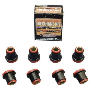 Prothane 7-210-Bl Black Front Control Arm Bushing Kit With Shells - All