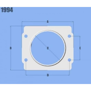 Vibrant 1994 Mass Air Flow Sensor Adapter Plate - All