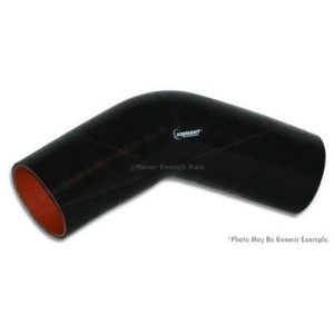 Vibrant 2757 Black 45 Silicone Elbow - All