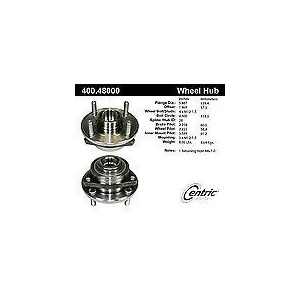 Centric 400.48000E Standard Axle Bearing And Hub Assembly - All