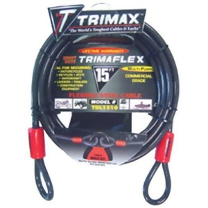Trimax Tdl1510 Trimaflex Max Security Braided Cable - All