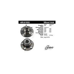 Centric 405.61002E Standard Axle Bearing And Hub Assembly - All