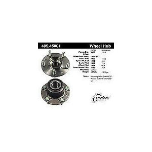 Centric 405.45001E Standard Axle Bearing And Hub Assembly - All