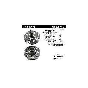 Centric 405.40008E Standard Axle Bearing And Hub Assembly - All